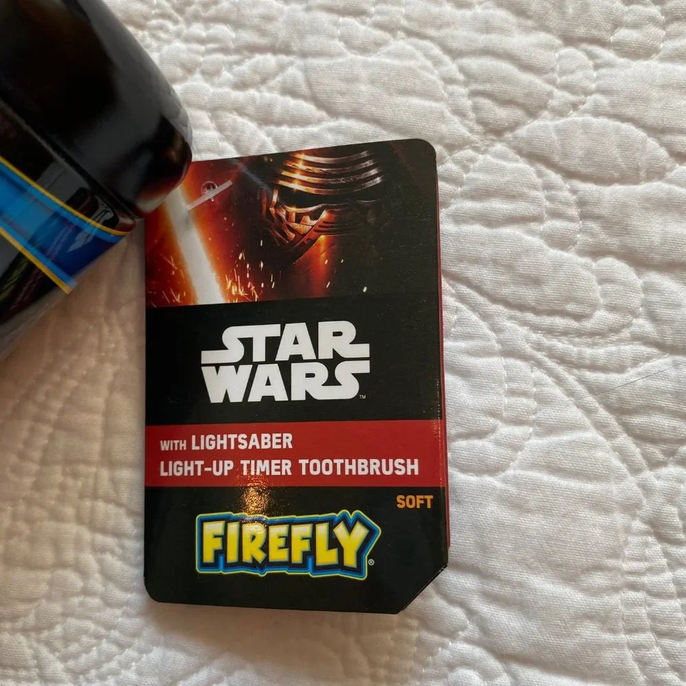 Star Wars REY lightsaber toothbrush